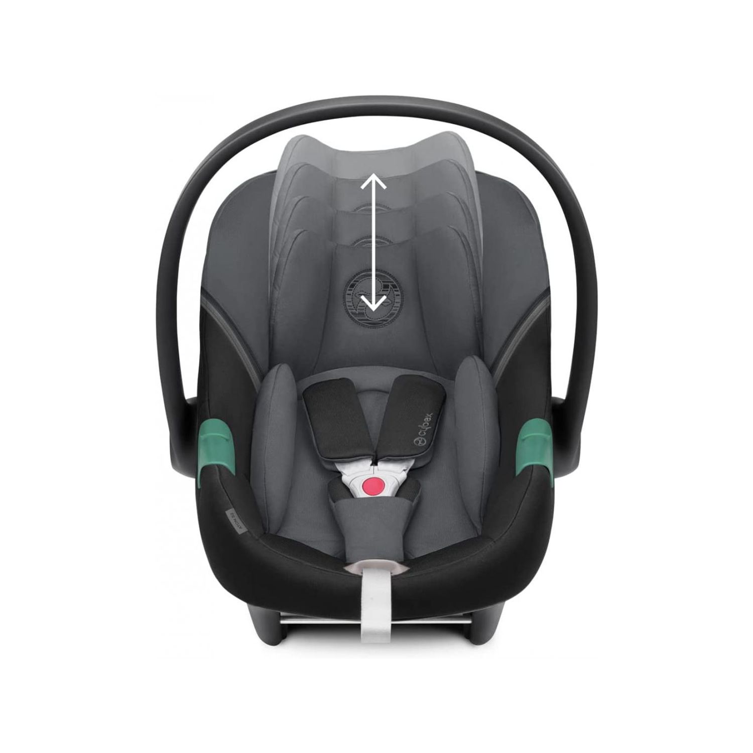 Scaun Auto Cybex Aton S2 i-Size 0-13 kg Monument Grey fotografia produsului View 3 L