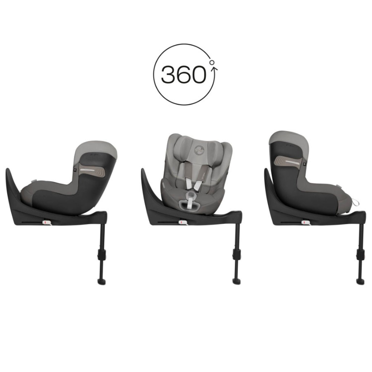 Scaun Auto Cybex Sirona S2 i-Size Soho Grey fotografia produsului View 2 L