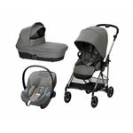 Carucior 3 in 1 Melio Cybex Soho Grey fotografia produsului