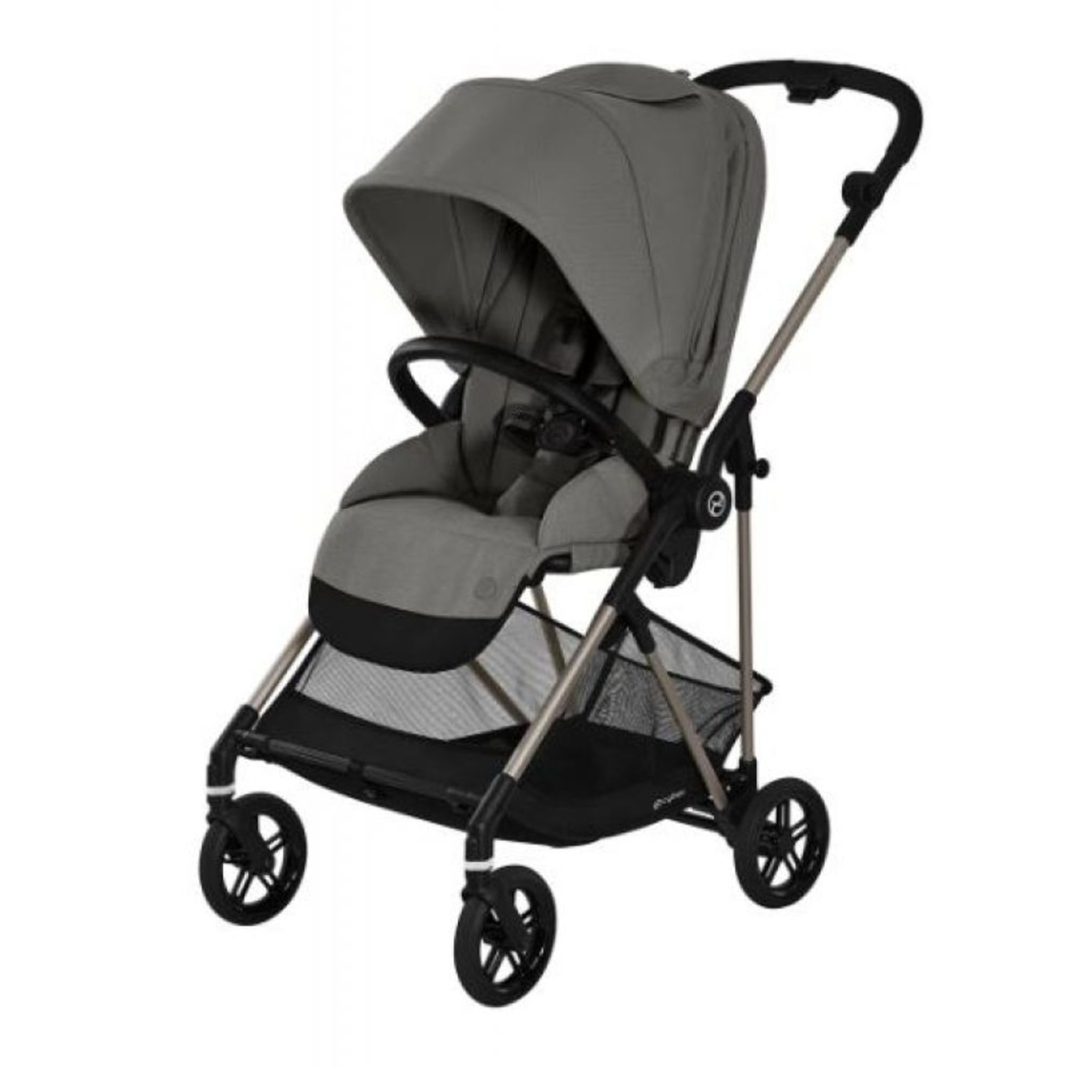 Carucior 3 in 1 Melio Cybex Soho Grey fotografia produsului View 2 L