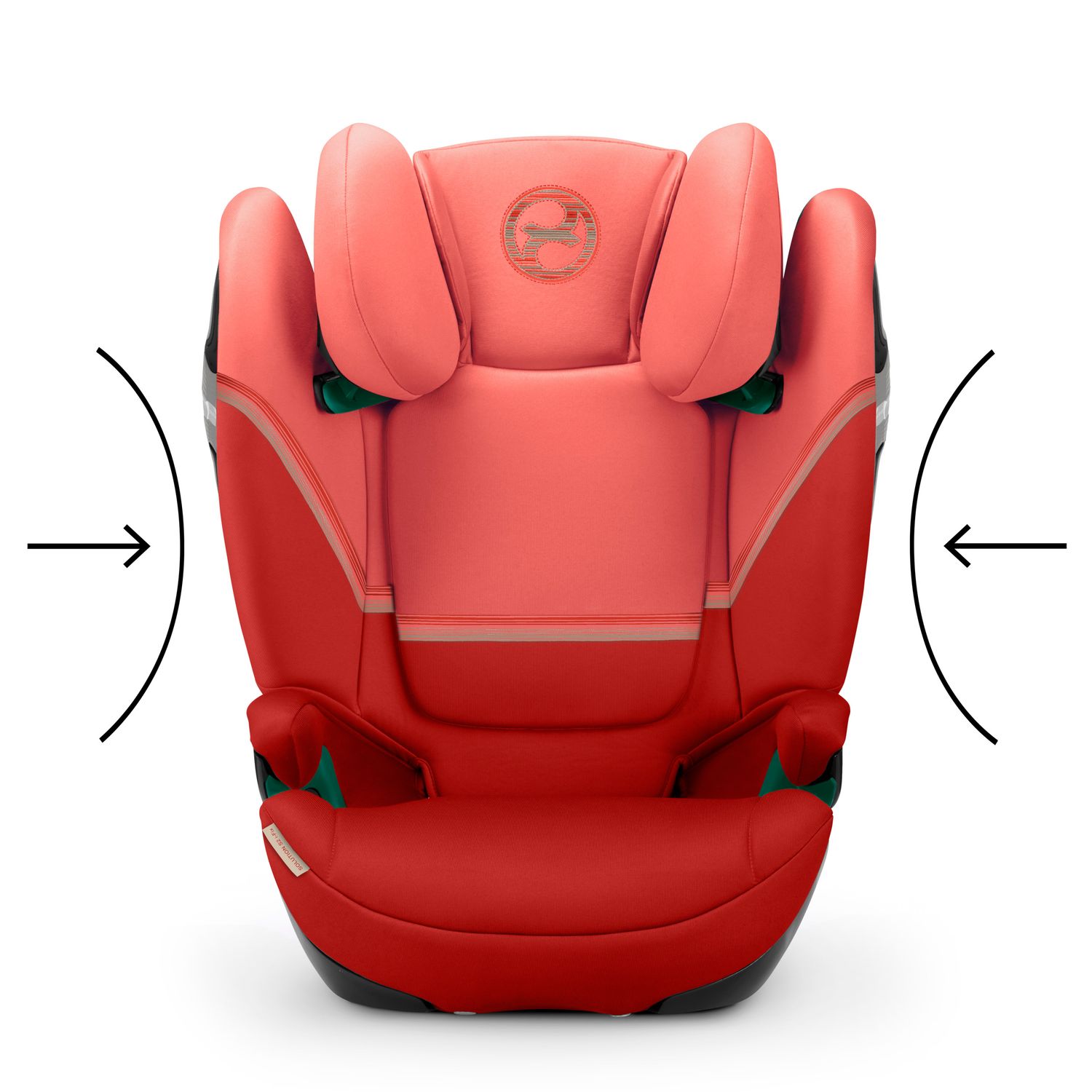 Scaun Auto Cybex Solution S2 i-Fix Hisbiscus Red fotografia produsului View 4 L