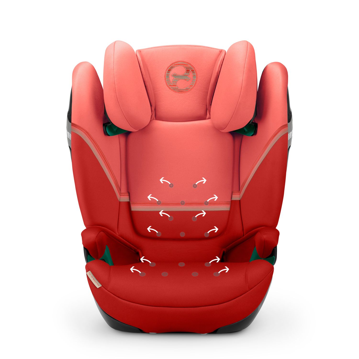 Scaun Auto Cybex Solution S2 i-Fix Hisbiscus Red fotografia produsului View 2 L