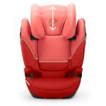 Scaun Auto Cybex Solution S2 i-Fix Hisbiscus Red fotografia produsului View 6 S