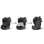 Scaun auto Pallas G i-Size Lava Grey fotografia produsului View 3 S