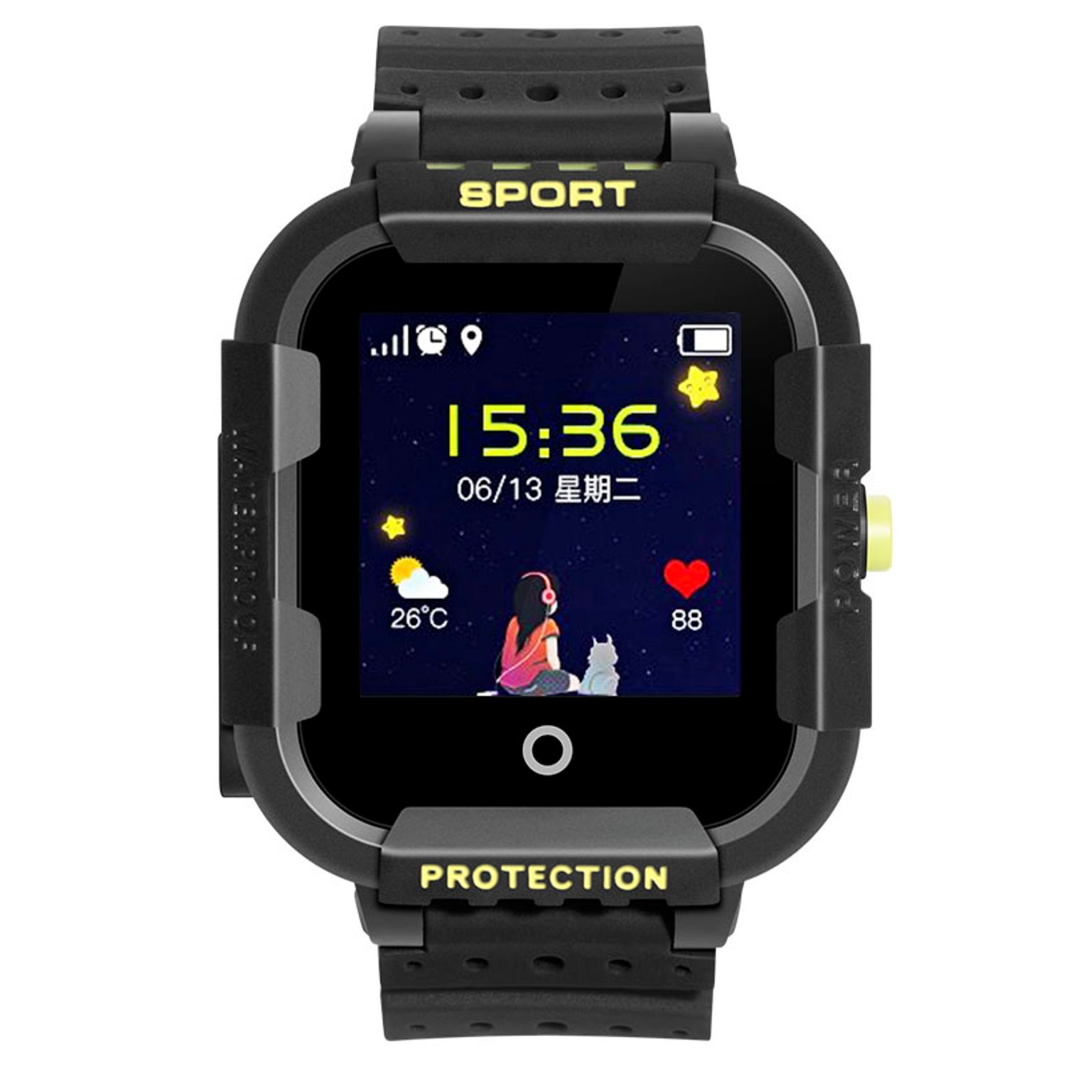 Ceas Smartwatch Pentru Copii Wonlex KT03 cu Functie Telefon, Localizare GPS, Camera fotografia produsului View 2 L