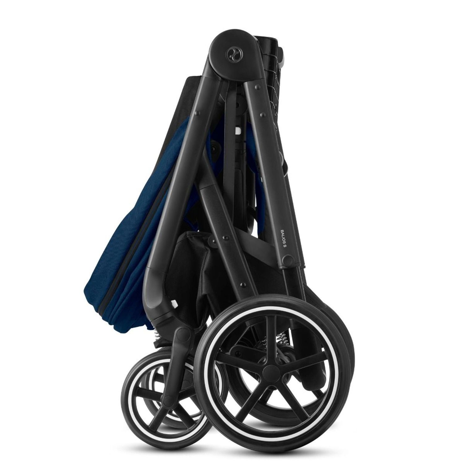 Carucior Cybex, Balios S Lux 2 in 1, Cadru Negru, Deep Black fotografia produsului View 3 L
