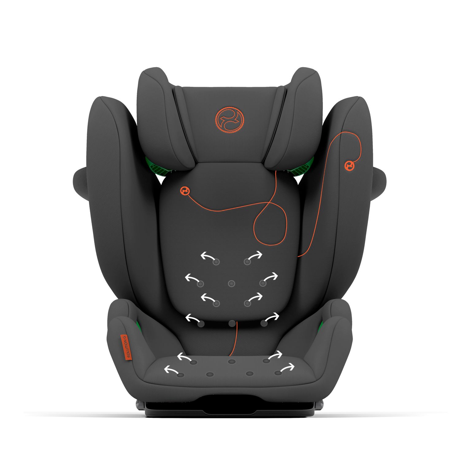 Scaun Auto Cybex Solution G i-Fix Lava Grey fotografia produsului View 2 L