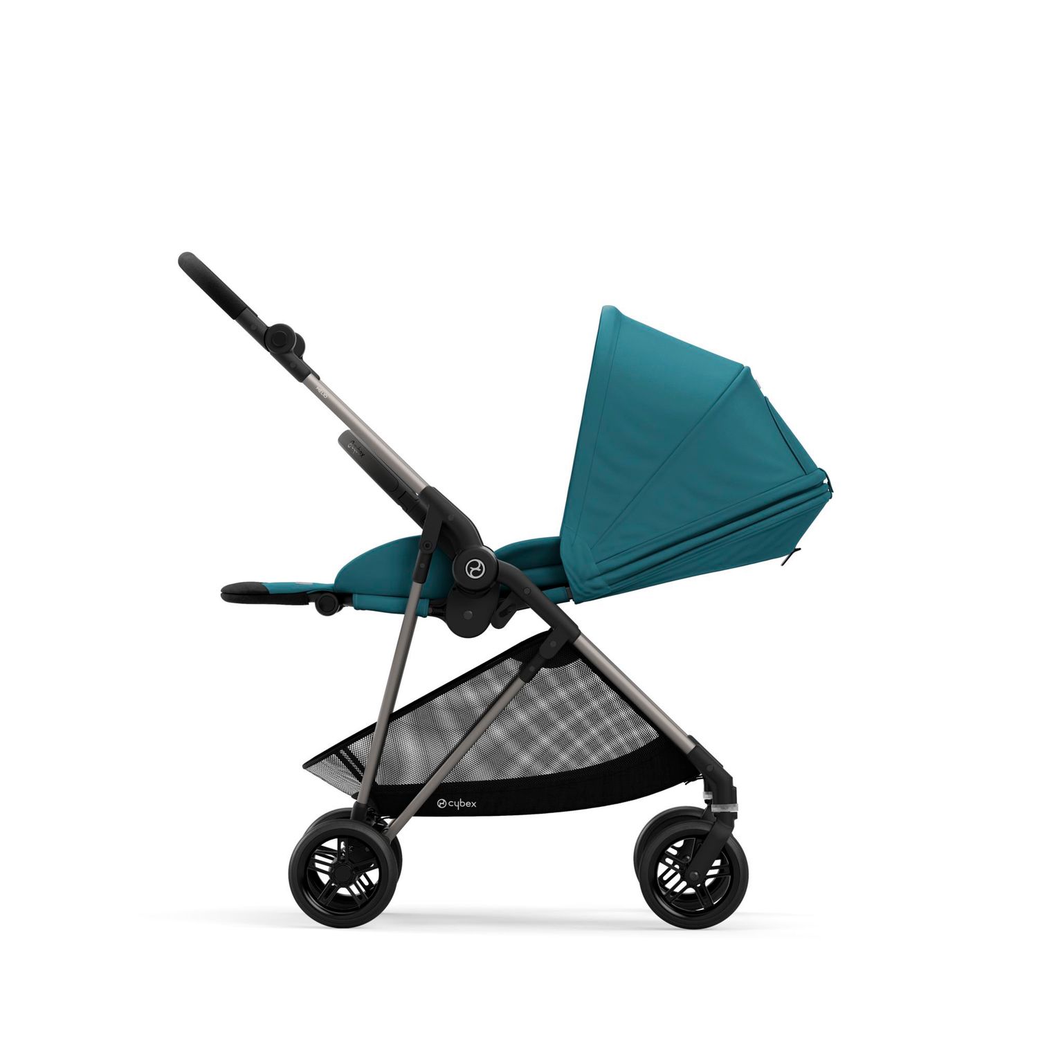 Carucior 2 in 1 Cybex Melio TPE River Blue fotografia produsului View 5 L