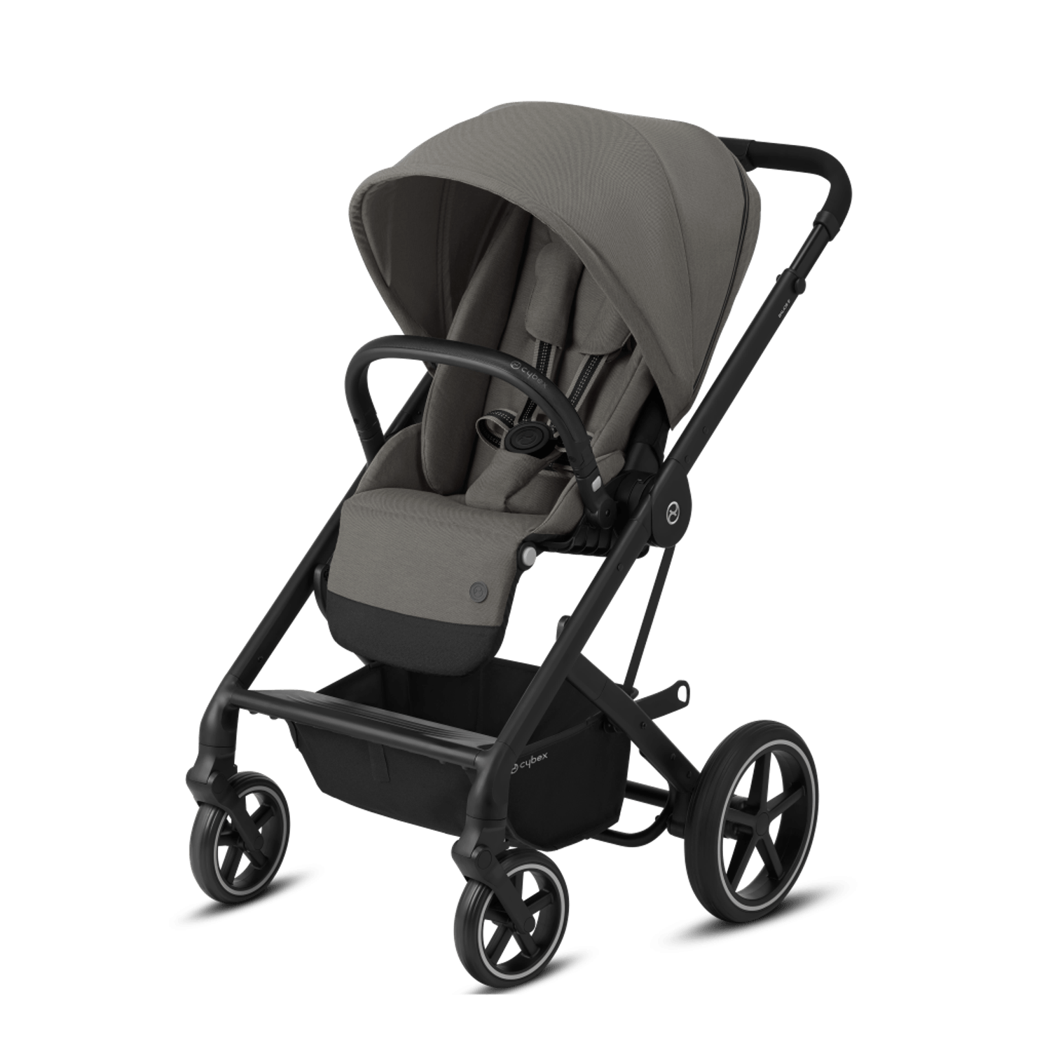 Carucior Cybex, Balios S Lux, Cadru Black, Soho Grey fotografia produsului