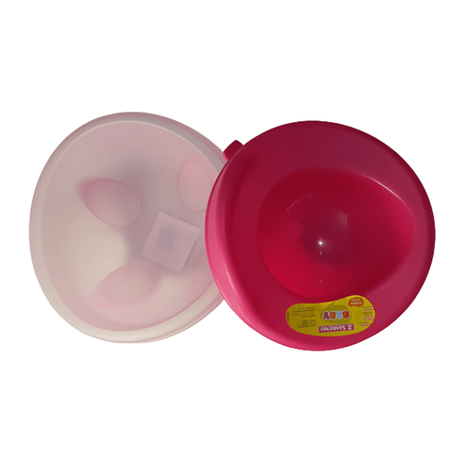 Olita +1 an Baby Girl roz si transparent, fotografia produsului View 2 L