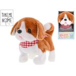 Catelus interactiv Take me Home, alb-brun, 17cm fotografia produsului View 3 S