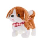 Catelus interactiv Take me Home, alb-brun, 17cm fotografia produsului