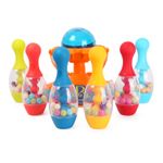 Set de joaca Battat Bowling cu lumini, 6 popice, minge, suport fotografia produsului View 2 S