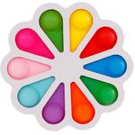Jucarie Antistres Pop It, Floare, 18 cm fotografia produsului
