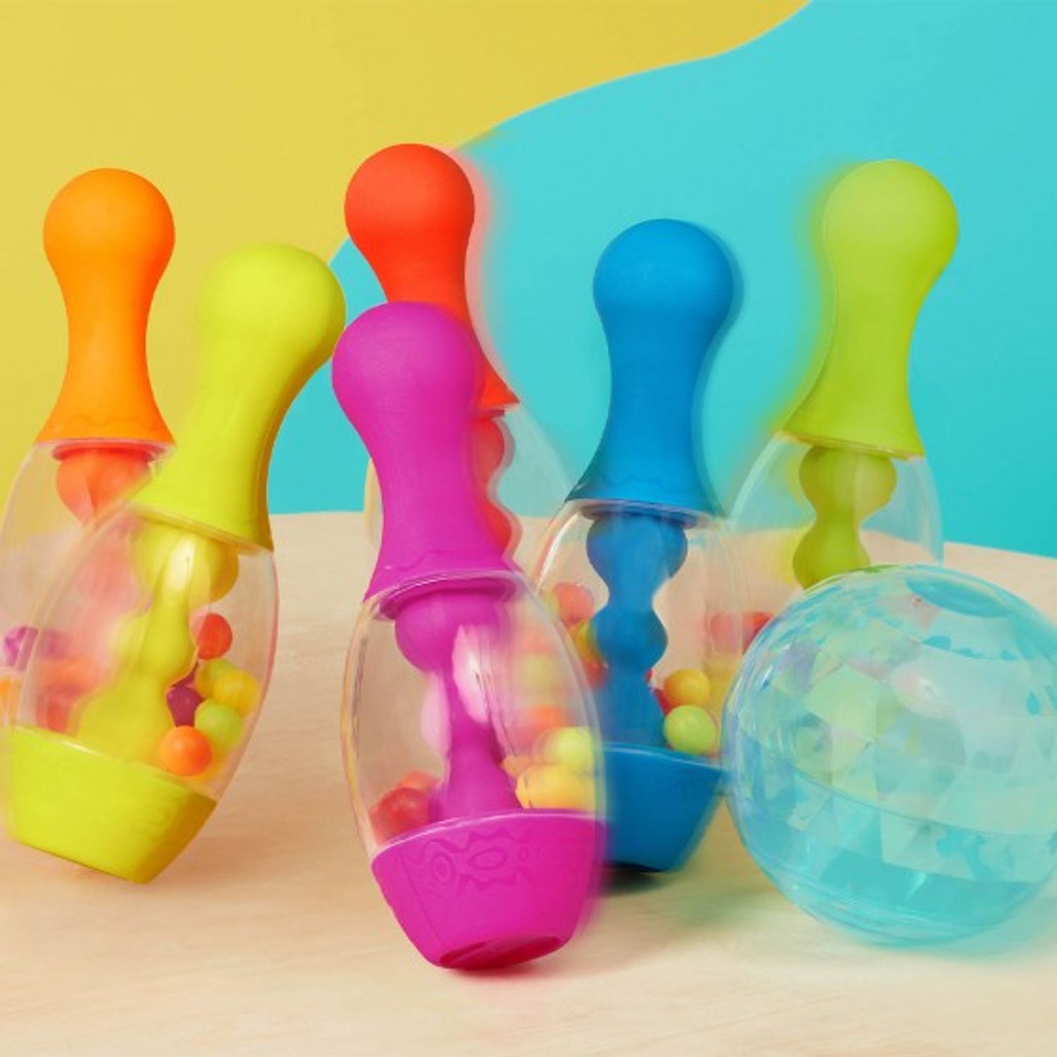 Set de joaca Battat Bowling, 25 x 25 x 24 cm fotografia produsului View 6 L