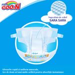 Scutece GOON 5kg, marimea SS unisex 90 bucati fotografia produsului View 6 S
