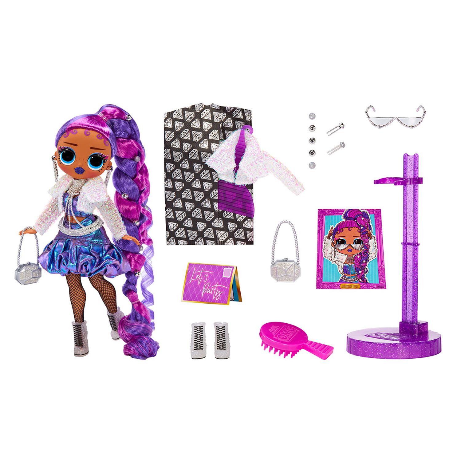 Papusa LOL Surprise! Queens Diva cu accesorii fotografia produsului View 5 L