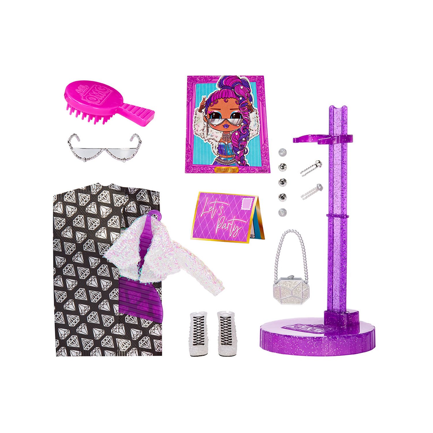 Papusa LOL Surprise! Queens Diva cu accesorii fotografia produsului View 6 L