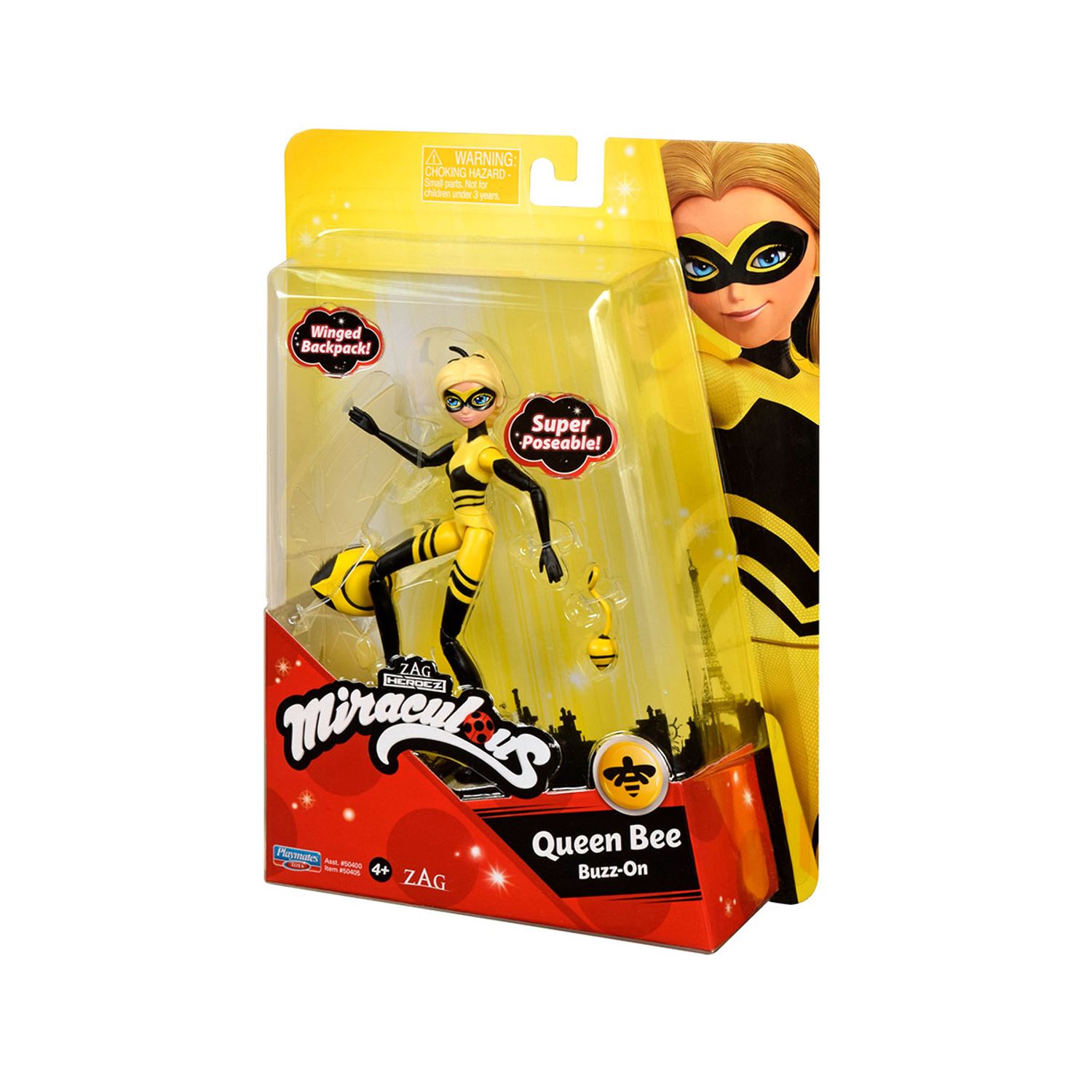 Papusa Miraculous Queen Bee, 12 cm, cu accesorii fotografia produsului View 3 L