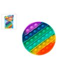 Jucarie Antistres Pop It Rotund Curcubeu, 12,5 cm fotografia produsului View 2 S