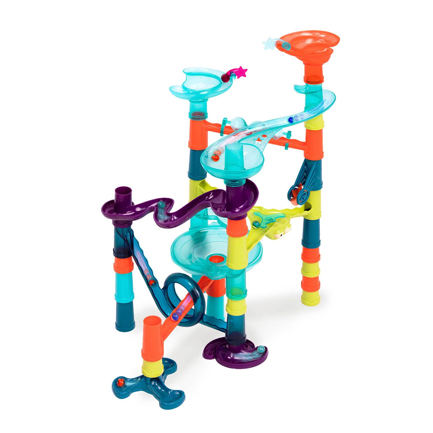 Set de joaca Battat constructor seria Marble Run Super Labirint, 38 piese fotografia produsului