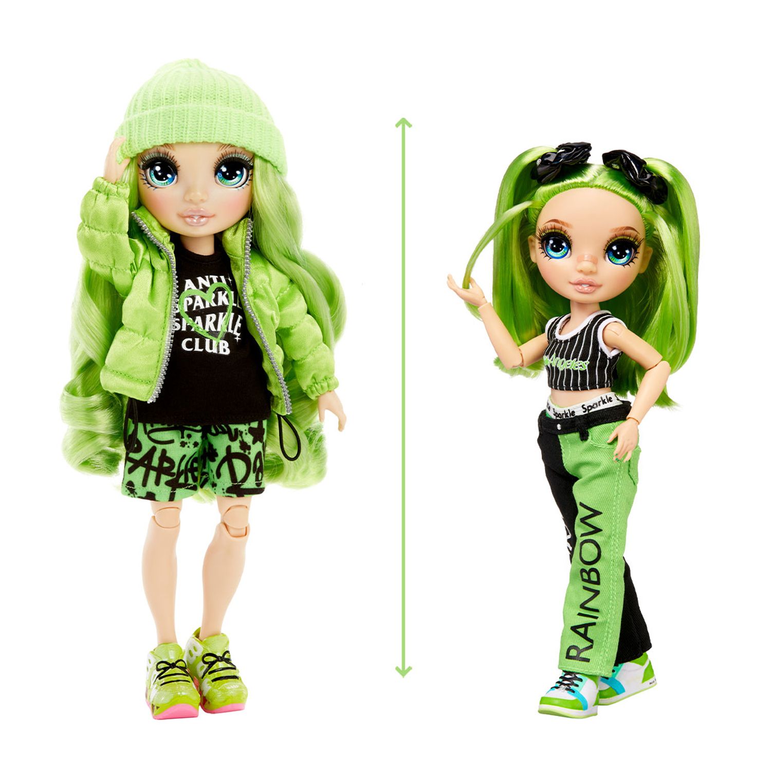 Papusa Rainbow High Junior Jade Hunter 23 cm (cu accesorii) fotografia produsului View 5 L