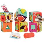 Set cuburi moi-sorter ABC S2, 6 elemente cu texturi diferite, in gentuta fotografia produsului View 2 S