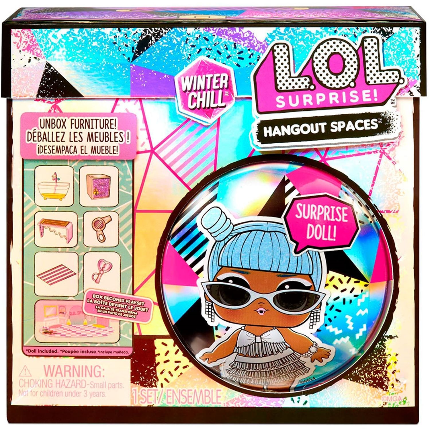 Set de accesorii LOL Surprise! SPA Winter Chill fotografia produsului