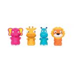 Set de joaca Battat Teatru pe degete Team Africa, 4 figurine fotografia produsului View 2 S