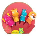 Set de joaca Battat Teatru pe degete Team Africa, 4 figurine fotografia produsului