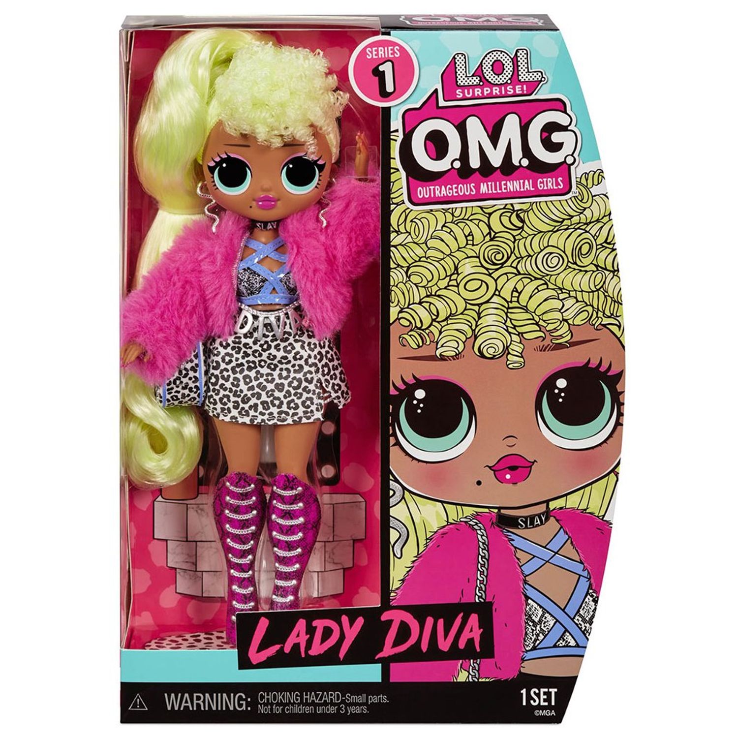 Papusa LOL Surprise! OMG Lady Diva cu accesorii fotografia produsului
