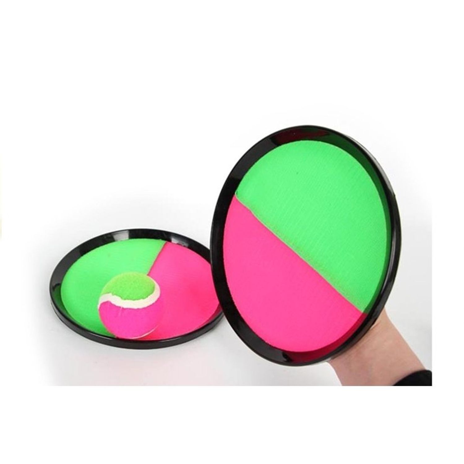 Set de joaca cu velcro Arunca si prinde mingea fotografia produsului View 4 L