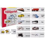 Puzzle educativ Transport 10 tipuri, 30 piese fotografia produsului View 3 S