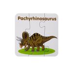 Puzzle educativ Dinozauri 10 tipuri, 33 piese fotografia produsului View 5 S