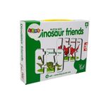 Puzzle educativ Dinozauri 10 tipuri, 33 piese fotografia produsului
