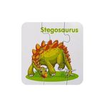Puzzle educativ Dinozauri 10 tipuri, 33 piese fotografia produsului View 4 S