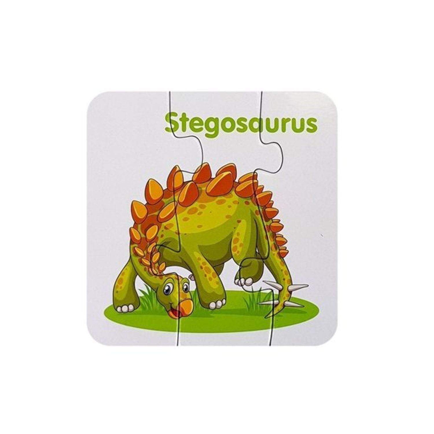 Puzzle educativ Dinozauri 10 tipuri, 33 piese fotografia produsului View 4 L