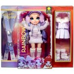 Papusa Rainbow High Winter Break Violet Willow cu accesorii fotografia produsului