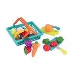 Set de joaca Battat, Fructe si Legume cu lipici, 37 elemente fotografia produsului View 3 S