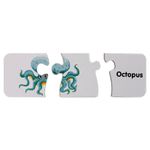 Puzzle educativ Animale Marine 10 tipuri, 30 piese fotografia produsului View 3 S
