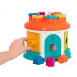 Jucarie educativa sorter Battat Casuta inteligenta, 12 elemente fotografia produsului View 3 S