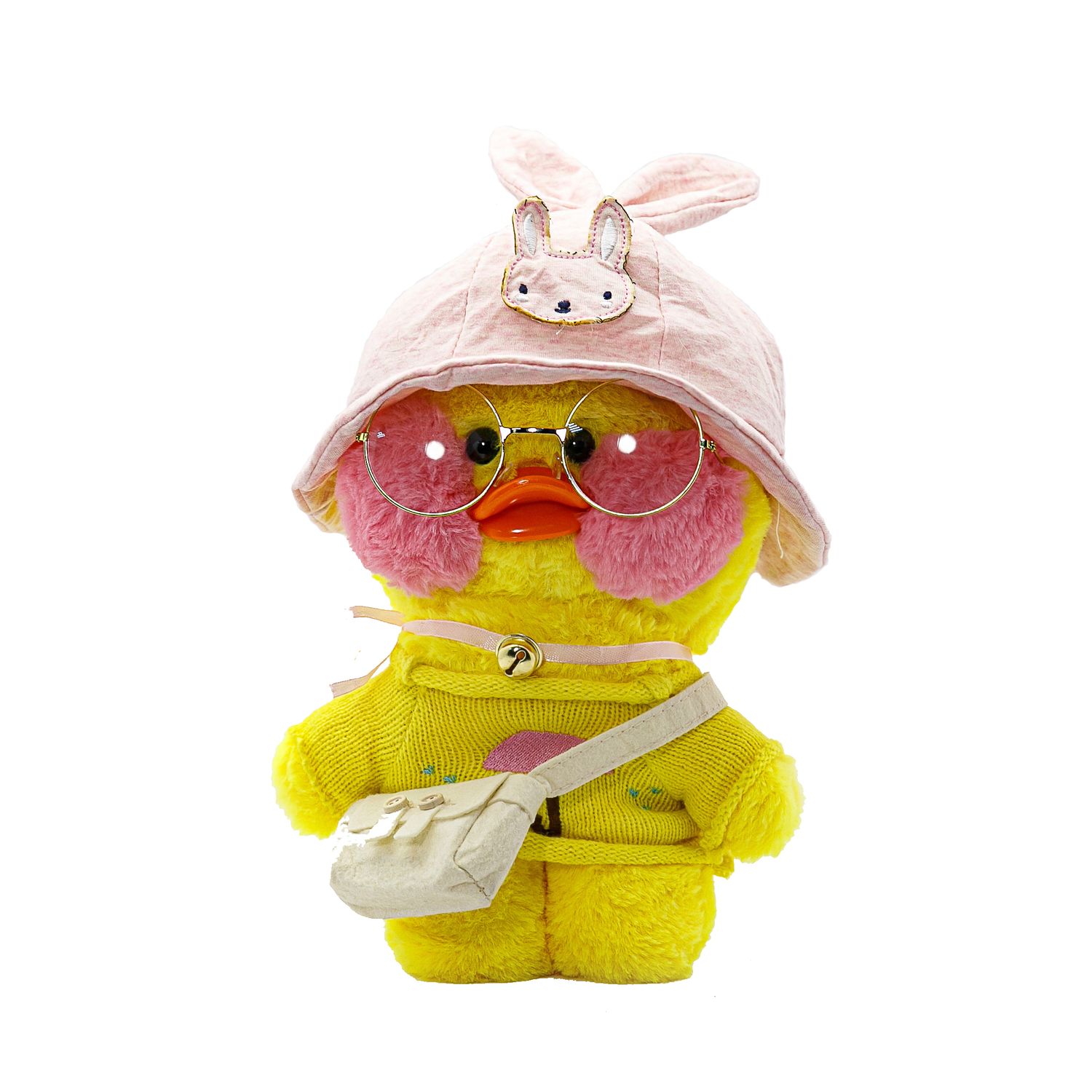 Jucarie de plus Ratusca Lalafanfan Cafe Mimi 30 cm model 9 fotografia produsului