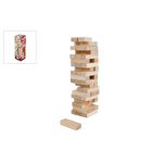 Joc educativ din lemn Turn instabil 48 elemente 48x16 cm fotografia produsului View 2 S