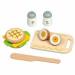 Set din lemn cu magnet Micul Dejun in tava Lucy & Leo fotografia produsului View 6 S