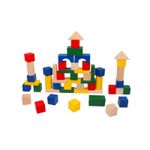Set blocuri Big Tree din lemn 50 pcs 19,2x19,2x17cm multicolore fotografia produsului View 4 S