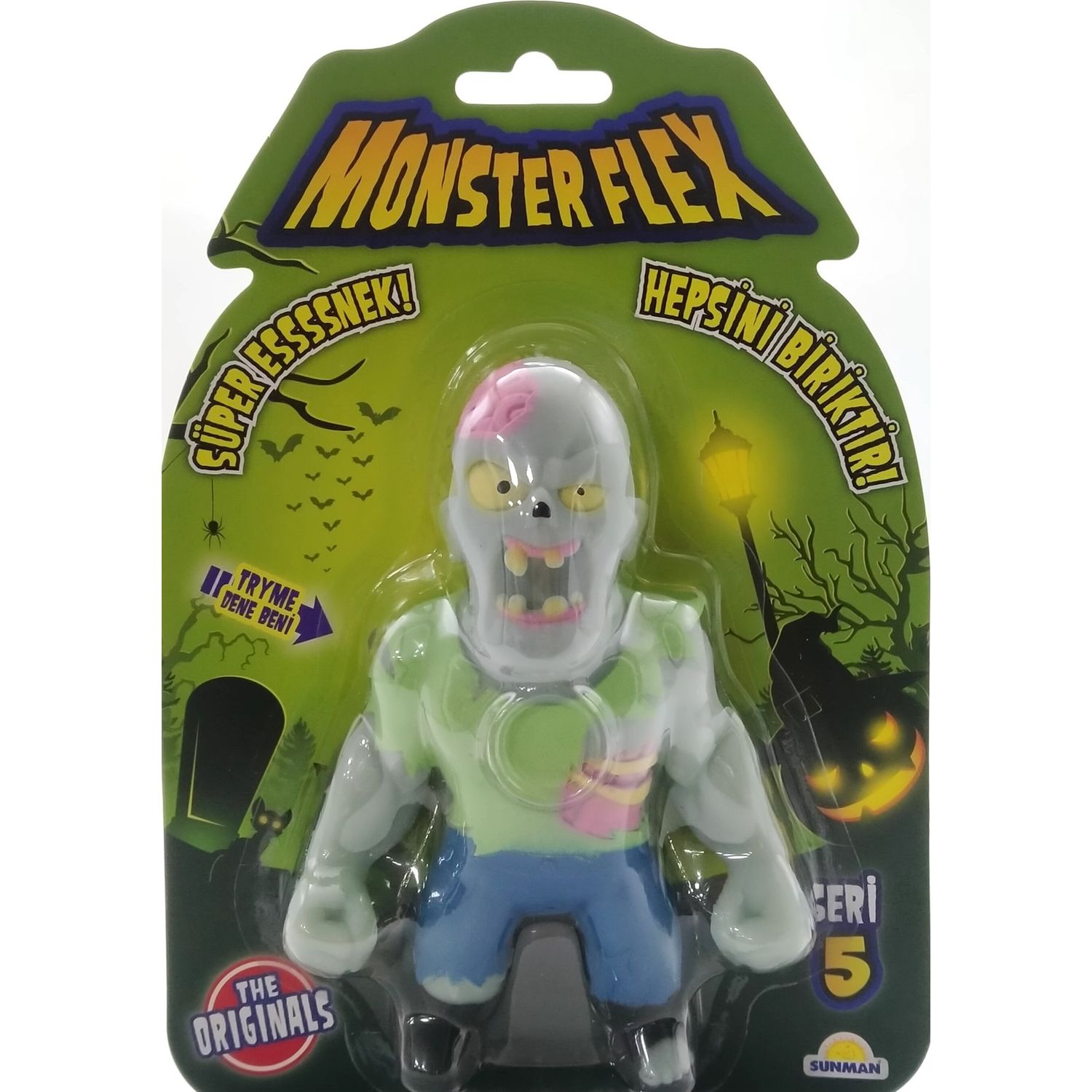 Figurina elastica Monster Flex, Zombie, Seria 5 fotografia produsului