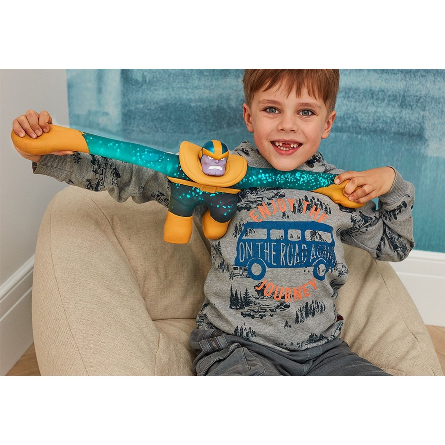 Figurina Goojitzu Thanos, 20 cm fotografia produsului View 6 L