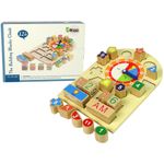 Set educativ din lemn Ceas Sorter fotografia produsului View 4 S