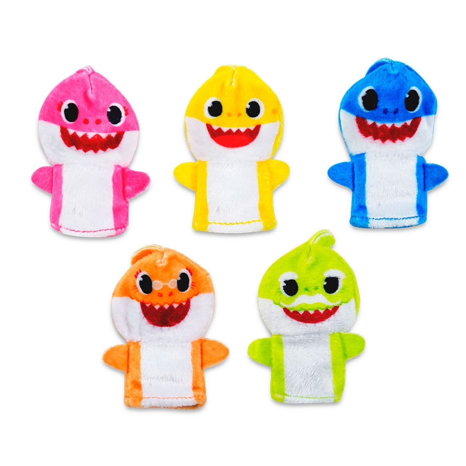 Set de joaca Teatru pe degete Baby Shark, 5 elemente fotografia produsului View 2 L