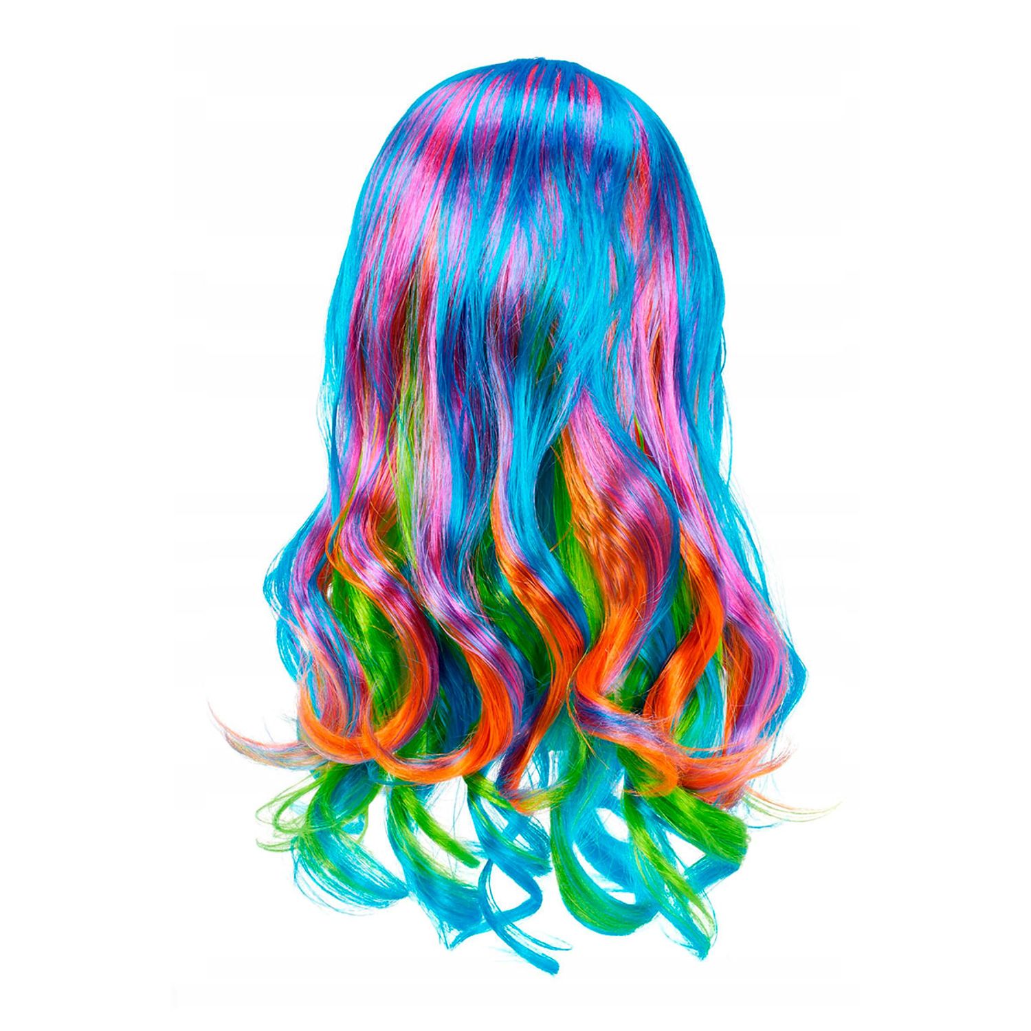Peruca pentru fetite par lung multicolor Rainbow High fotografia produsului View 5 L
